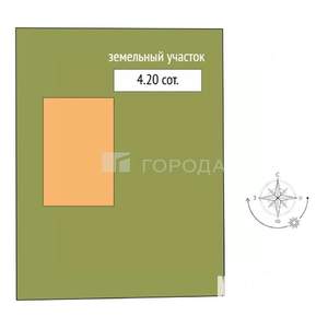 Дом 80м², 2-этажный, участок 4 сот.