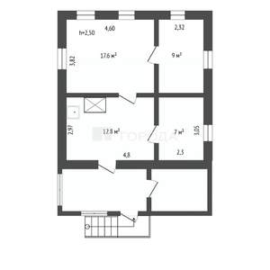 Дом 50м², 1-этажный, участок 20 сот.