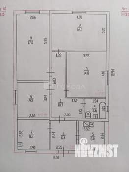 Дом 92м², 1-этажный, участок 6 сот.