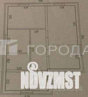 Дом 75м², 1-этажный, участок 5 сот.