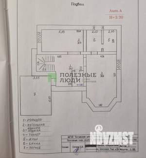 Дом 280м², 3-этажный, участок 12 сот.  