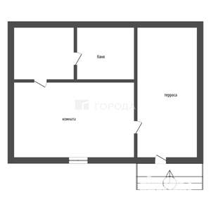 Дом 70м², 1-этажный, участок 7 сот.  