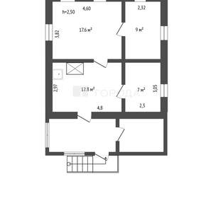 Дом 50м², 1-этажный, участок 20 сот.  