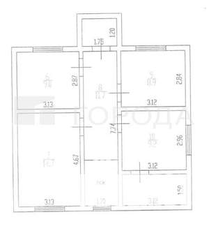 Дом 140м², 2-этажный, участок 12 сот.  