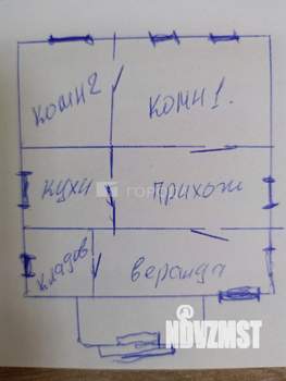 Дом 40м², 2-этажный, участок 5 сот.  