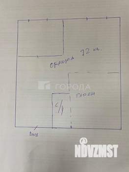 Дом 72м², 2-этажный, участок 5 сот.  