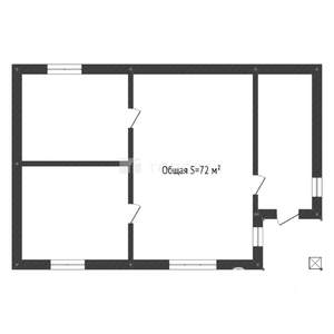 Дача 72м², 2-этажный, участок 7 сот.  