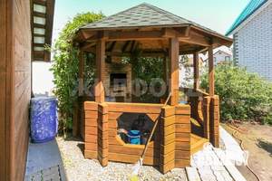 Коттедж 198м&sup2;, 2-этажный, участок 10 сот.  