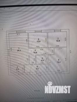 Дом 120м², 2-этажный, участок 7 сот.  