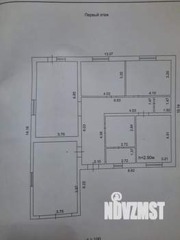 Дом 120м², 1-этажный, участок 5 сот.  