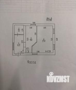 Дом 50м², 1-этажный, участок 10 сот.  