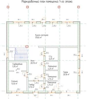 Коттедж 328м², 2-этажный, участок 10 сот.  