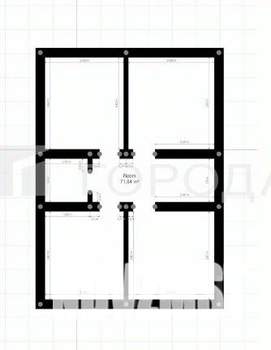 Дом 130м², 2-этажный, участок 6 сот.  