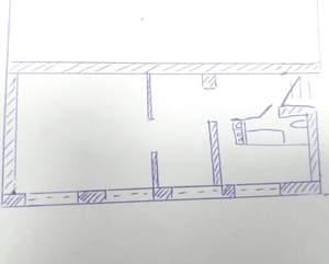 Дом 30м², 1-этажный, участок 1 сот.  