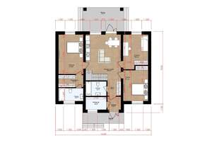 Коттедж 160м², 1-этажный, участок 9 сот.  