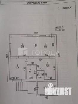 Коттедж 195м², 1-этажный, участок 16 сот.  