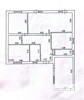 Дом 124м², 1-этажный, участок 5 сот.  