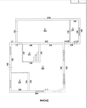 Коттедж 175м², 2-этажный, участок 6 сот.  