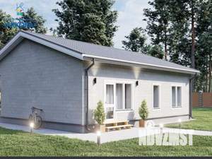 Дом 80м², 1-этажный, участок 4 сот.  