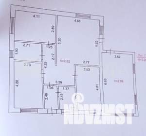 Дом 118м², 1-этажный, участок 7 сот.  