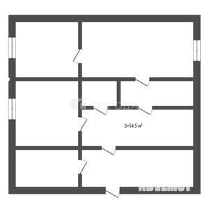Дом 55м², 1-этажный, участок 4 сот.  