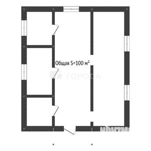 Дом 100м², 1-этажный, участок 14 сот.  