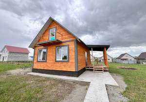 Дом 70м², 2-этажный, участок 10 сот.  