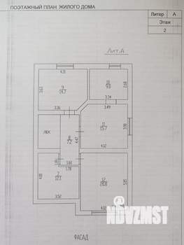 Коттедж 163м², 2-этажный, участок 10 сот.  