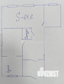 Дом 66м², 2-этажный, участок 8 сот.  