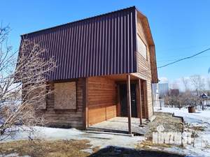 Дом 56м², 2-этажный, участок 6 сот.  