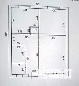 Дом 70м², 1-этажный, участок 5 сот.  