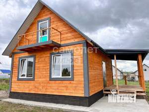 Дом 70м², 2-этажный, участок 10 сот.  