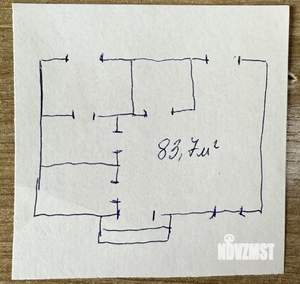 Дом 84м², 2-этажный, участок 5 сот.  