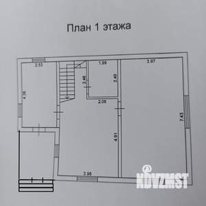 Коттедж 127м², 2-этажный, участок 10 сот.  