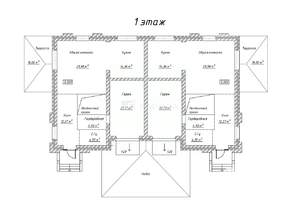 Таунхаус 246м², 3-этажный, участок 4 сот.  