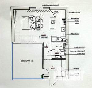 Таунхаус 196м², 3-этажный, участок 2 сот.  