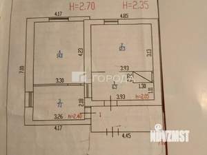 Дом 40м², 2-этажный, участок 5 сот.  