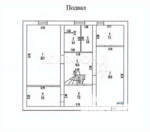 Дом 263м², 2-этажный, участок 10 сот.  