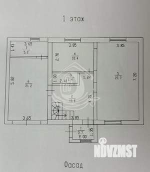 Дом 141м², 2-этажный, участок 8 сот.  