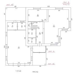 Дом 216м², 2-этажный, участок 13 сот.  