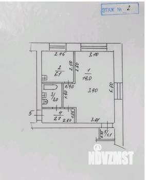 1-к квартира, на длительный срок, 31м2, 2/5 этаж