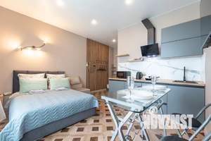 Студия квартира, посуточно, 22м2, 12/21 этаж