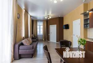 1-к квартира, посуточно, 45м2, 1/1 этаж