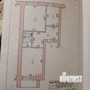 2-к квартира, на длительный срок, 48м2, 2/5 этаж