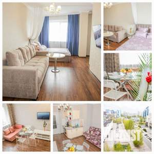 2-к квартира, посуточно, 55м2, 10/16 этаж