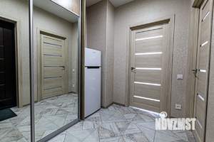 1-к квартира, посуточно, 42м2, 9/16 этаж