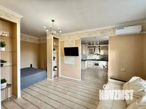 1-к квартира, посуточно, 45м2, 6/16 этаж