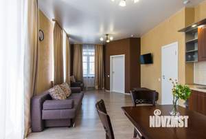 1-к квартира, посуточно, 55м2, 1/1 этаж