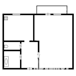 1-к квартира, на длительный срок, 36м2, 5/12 этаж
