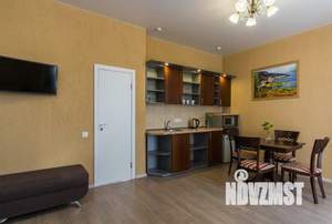 1-к квартира, посуточно, 45м2, 1/1 этаж